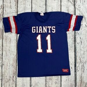 Vintage 80s Phil Simms New York Giants Rawlings NFL Football 1980s Tshirt
